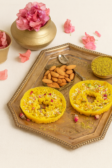 Kesar Plain Ghewar